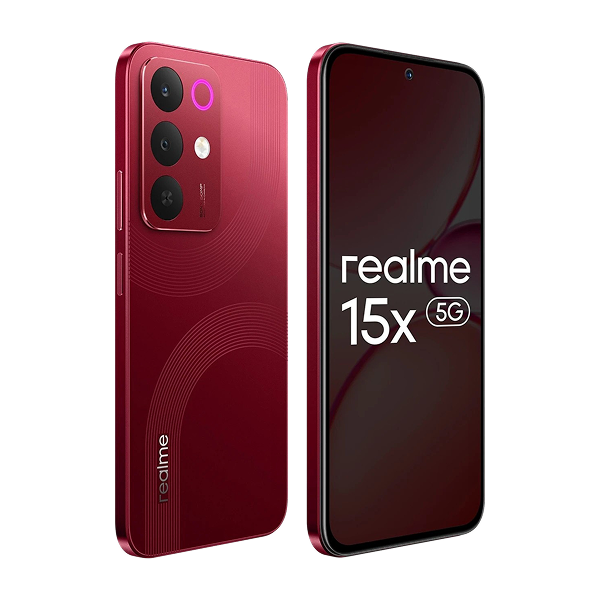 Realme 15x (Maroon Red, 8/128 GB)